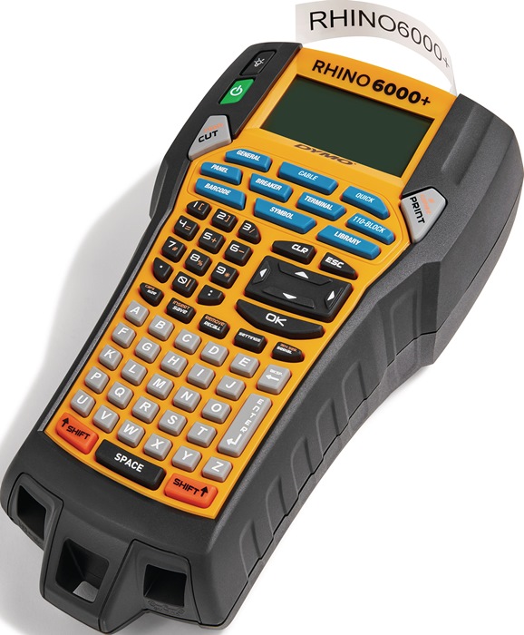9000484022 - Detailbild_Beschriftungsgerät Rhino 6000+ Schriftband-B.6,9,12,19,24mm Kofferset