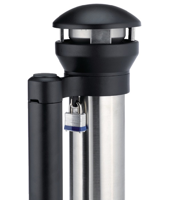 9000491234 - Detailbild_Standascher D394xH1000mm natur rd.VA RUBBERMAID