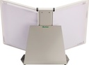 9000492075 - Detailbild5_Tischständer PVC weiß 10 Sichttafeln A4 lackierter Metallständer TARIFOLD