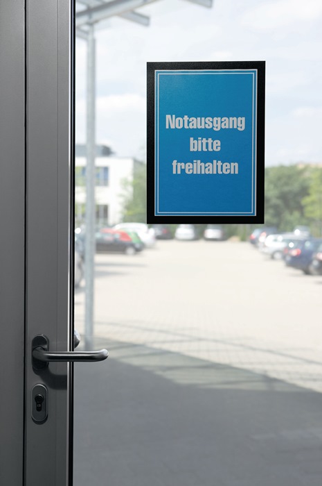 9000492405 - Detailbild3_Magnetrahmen DIN A4 silber selbstklebende Rückenfolie 2 St./VE DURABLE