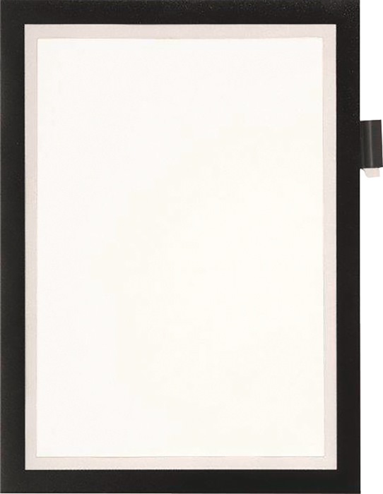 9000492423 - Detailbild2_Magnetrahmen DIN A4 schwarz selbstklebend,Front offen 1St./Btl.DURABLE