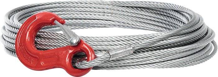 9113450091 - Detailbild_Seilwinde BHW-1800 Seil-D.7mm Seilaufnahme 20m m.20m Seil verz.PLANETA