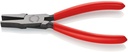 4000810266 - Detailbild_Flachzange Gesamt-L.160mm Kopf pol.schwarz atram.Ku.-Überzug KNIPEX