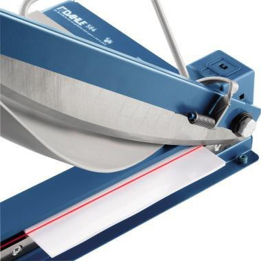 9199100093 - Detailbild3_DAHLE Hebelschneider 00564-20215 310x475mm DIN A4 50Bl. Metall blau
