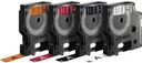 9199100178 - Detailbild5_DYMO Schriftbandkassette D1 1978365 12mmx3m ws auf sw