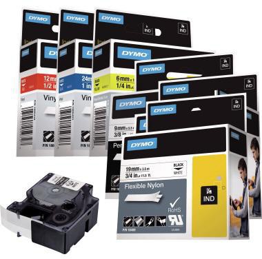 9199100188 - Detailbild_DYMO Schriftbandkassette Rhino ID1 18433 19mmx5,5m sw auf ge