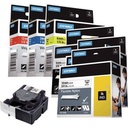 9199100197 - Detailbild_DYMO Schriftbandkassette Rhino ID1 18443 9mmx5,5m sw auf ws