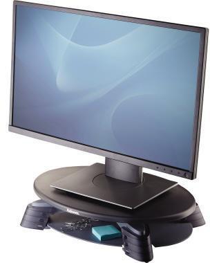 9199100938 - Detailbild_Fellowes Monitorständer 91450 42,4x8,6x28,8cm anthrazit/grau