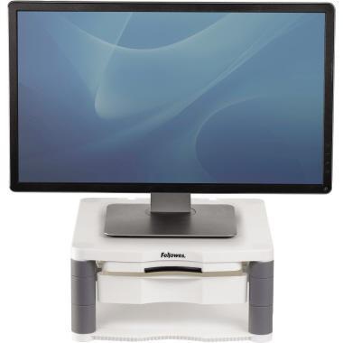 9199100941 - Detailbild_Fellowes Monitorständer Premium 91713 Kunststoff platin
