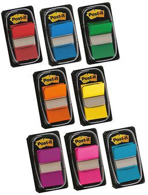 9199102284 - Detailbild2_Post-it Haftstreifen Index Standard I680-23 25,4x43,2mm 50Blatt PES tk