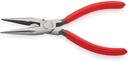 4000810308 - Detailbild_Flachrundzange L.160mm flach/rund ger.pol.Ku.-Überzug KNIPEX