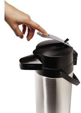9199105304 - Detailbild_Helios Pumpkanne Coffeestation 8257 2,5l edelstahl/schwarz
