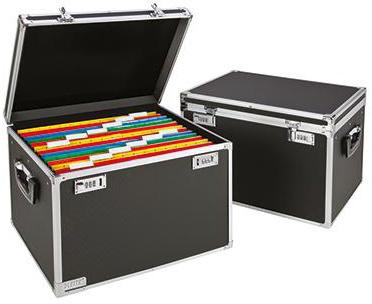 9199105504 - Detailbild2_Leitz Hängebox 67140095 DIN A4 max. 30Mappen schwarz/chrom