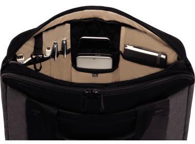 9199106308 - Detailbild_Wenger Notebooktasche Underground 601057 schwarz/grau