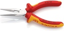 4000810325 - Detailbild_Flachrundzange DIN ISO 5745 L.160mm flach/rund ger.Mehrkomp.-Hülle VDE KNIPEX