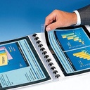 9199106866 - Detailbild_Oxford Ringmappe manageMe 100205608 DIN A4 PP dunkelblau +25Hüllen