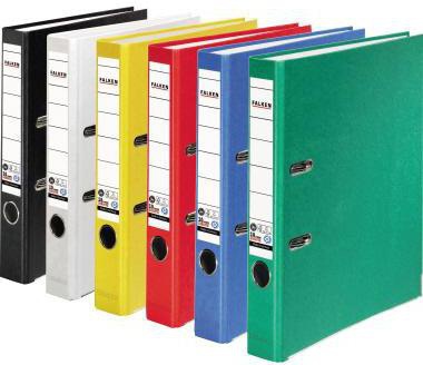 9199107054 - Detailbild_Falken Ordner Recycolor 11286317 DIN A4 50mm Papier blau