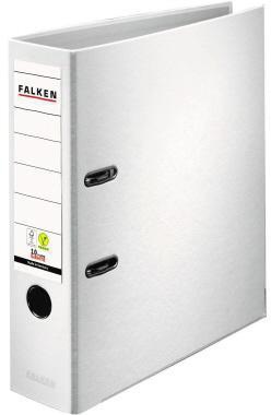 9199107077 - Detailbild2_Falken Ordner S80 09984030 DIN A4 80mm PP weiß