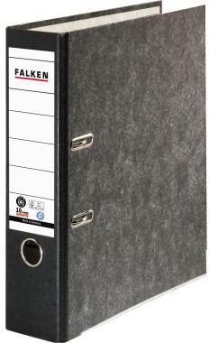 9199107089 - Detailbild_Falken Ordner S80 80024136 DIN A4 80mm RC Pappe schwarz