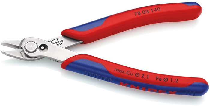 4000810337 - Detailbild_Elektronikseitenschneider Super-Knips® INOX L.140mm Facette nein pol.