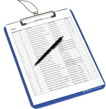 9199107565 - Detailbild_Herlitz Klemmbrett 11226396 DIN A4 PS opak blau
