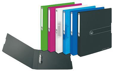 9199107588 - Detailbild_Herlitz Ringbuch 11205762 DIN A4 2Ringe 38cm transparent blau