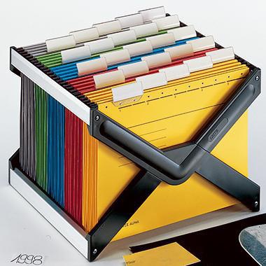 9199107852 - Detailbild_Leitz Hängekorb 19090089 355x310x 355x310x255mm dunkelgrau