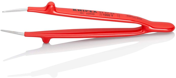4000810352 - Detailbild_Präzisionspinzette L.150mm ger.verchr.KNIPEX