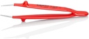 4000810352 - Detailbild_Präzisionspinzette L.150mm ger.verchr.KNIPEX