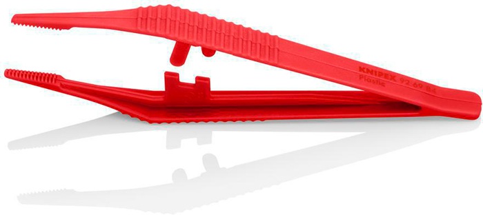 4000810353 - Detailbild_Kunststoffpinzette L.130mm ger.Spitzenbreite 3,5mm KNIPEX