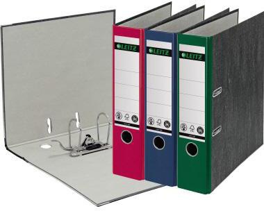 9199108025 - Detailbild5_Leitz Ordner 10805015 DIN A4 80mm RC gelb