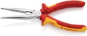4000810355 - Detailbild_Flachrundzange L.200mm ger.VDE Mehrkomp.-Hüllen KNIPEX