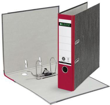 9199108026 - Detailbild4_Leitz Ordner 10805025 DIN A4 80mm RC rot