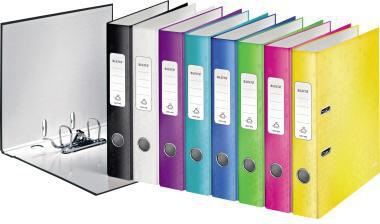 9199108067 - Detailbild_Leitz Ordner WOW 10060001 DIN A4 50mm Pappe perlweiß