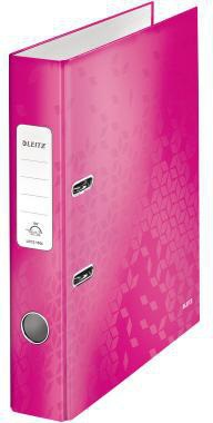 9199108068 - Detailbild3_Leitz Ordner WOW 10060023 DIN A4 50mm Pappe pink