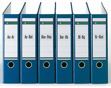 9199108242 - Detailbild_Leitz Registerserie 13040085 DIN A4 A-Z für 4Ordner Tauenpapier grau