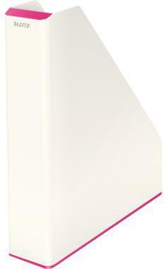 9199108361 - Detailbild_Leitz Stehsammler WOW 53621023 DIN A4 PS weiß/pink