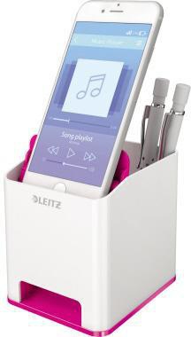 9199108370 - Detailbild_Leitz Stifteköcher WOW 53631023 weiß/pink