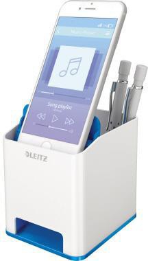9199108371 - Detailbild_Leitz Stifteköcher WOW 53631036 weiß/blau