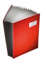 9199108392 - Detailbild_Leitz Unterschriftsmappe 57000085 DIN A4 20Fächer Graupappe grau