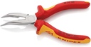 4000810374 - Detailbild_Flachrundzange L.160mm 40Grad gew.VDE Mehrkomp.-Hüllen KNIPEX