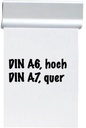 9199108455 - Detailbild4_MAUL Papierklemmschiene 6246608 DIN A6 Aluminium matt silber