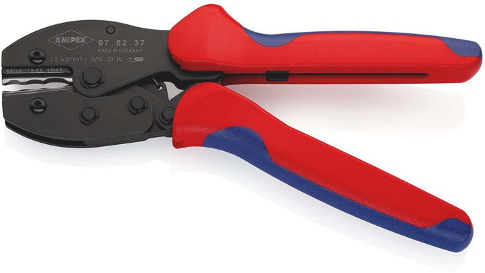 4000810382 - Detailbild_Crimpzange PreciForce® L.220mm 0,5-6 (AWG 20-10) mm² 478g KNIPEX