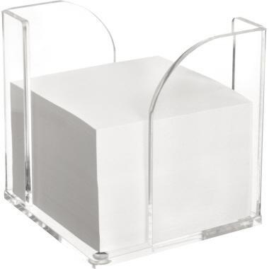 9199108473 - Detailbild_MAUL Zettelbox 1954005 9x9cm max. 700Blatt Acryl gk