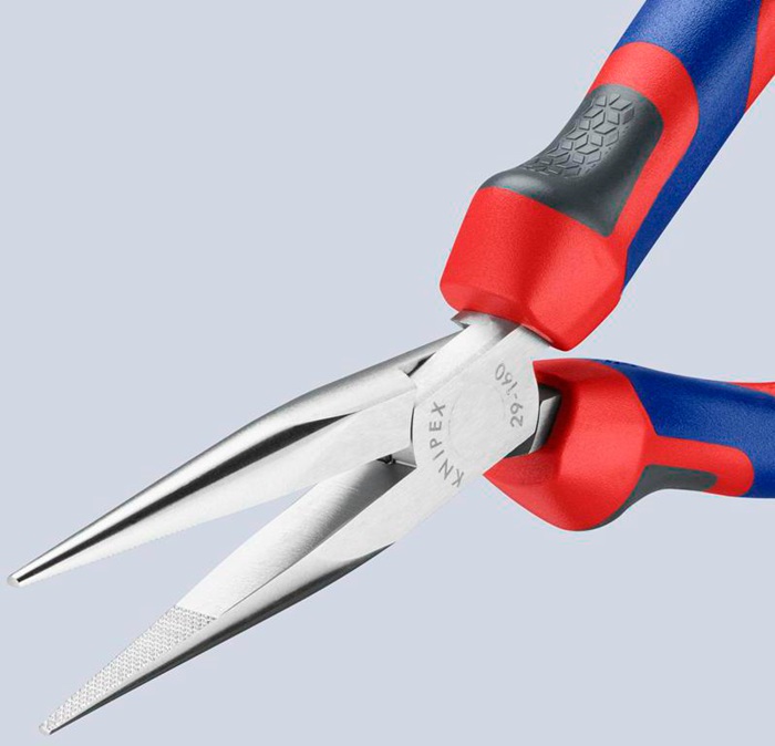 4000810392 - Detailbild_Telefonzange Gesamt-L.160mm verchr.Comfort-Griff KNIPEX