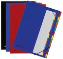 9199108609 - Detailbild2_PAGNA Ordnungsmappe Deskorganizer 44133-01 DIN A4 12Fächer rot
