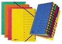 9199108625 - Detailbild_PAGNA Ordnungsmappe EASY 24131-05 DIN A4 12Fächer Pressspan gelb