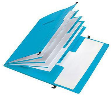 9199108628 - Detailbild_PAGNA Personalmappe 44105-02 DIN A4 34x24,5x0,8cm Karton blau