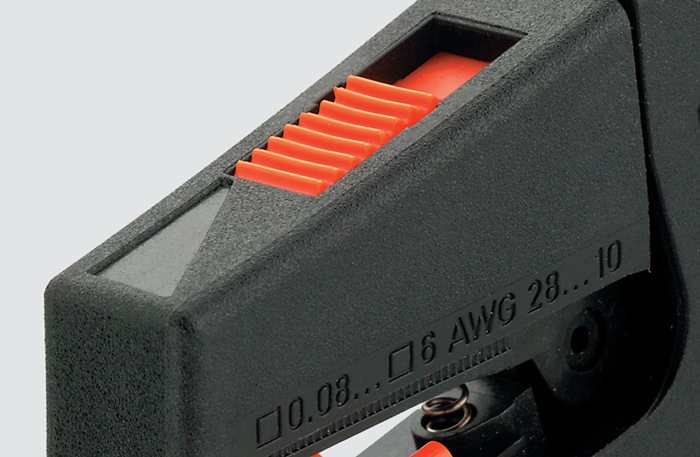 4000810393 - Detailbild2_Automatikabisolierzange Stripax® 16 L.190mm 6-16 (AWG 10...6) mm²