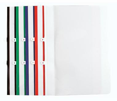 9199109062 - Detailbild_Soennecken Schnellhefter 1421 DIN A4 PVC rot